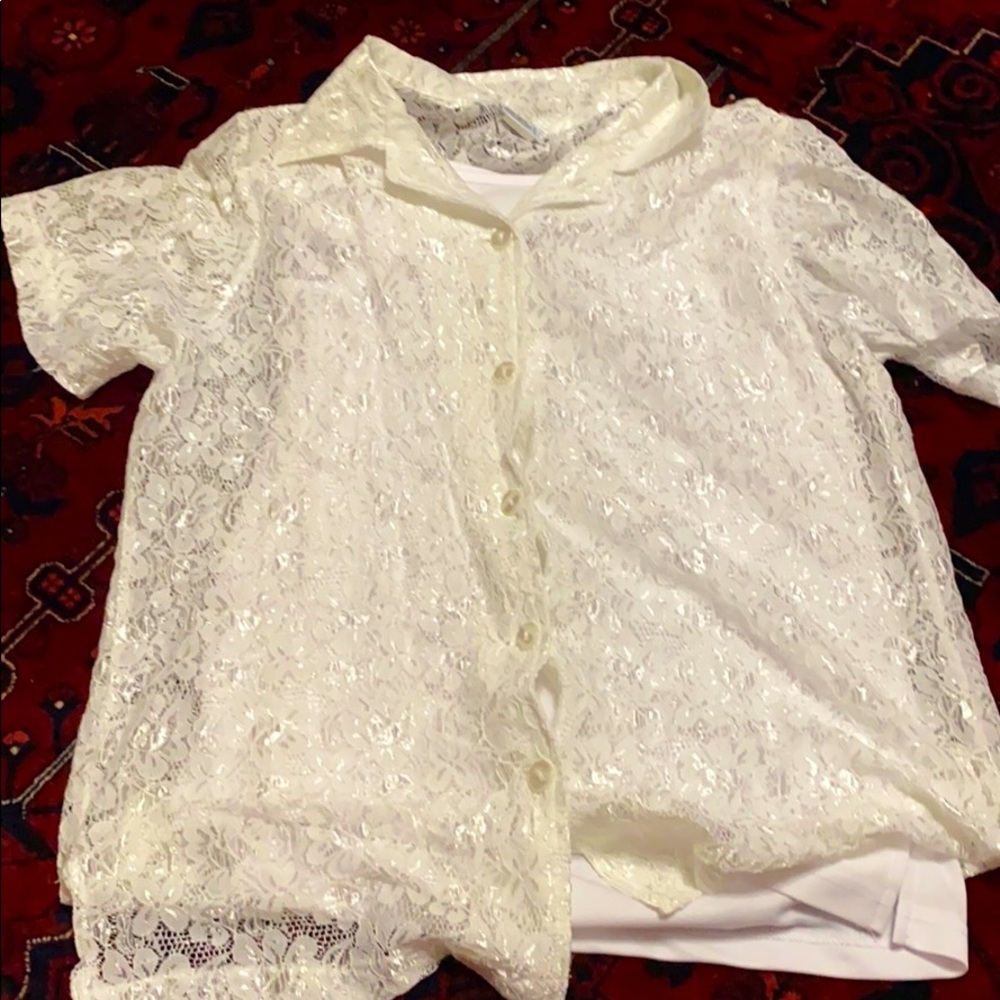 Short sleeve blouse